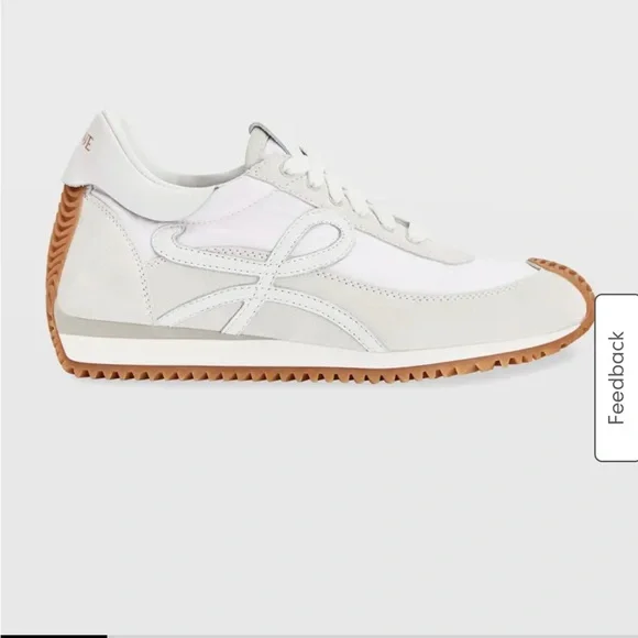 Loewe Flow Retro Sneakers - 8/38 White - Picture 7 of 10